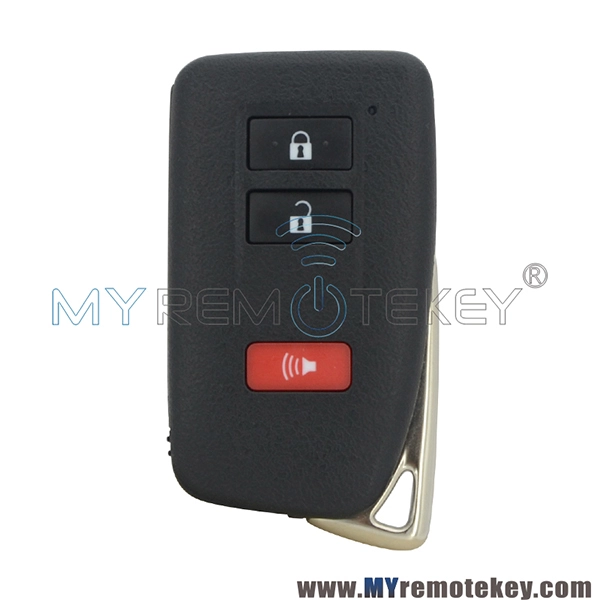 Smart key case shell 3 button for Lexus