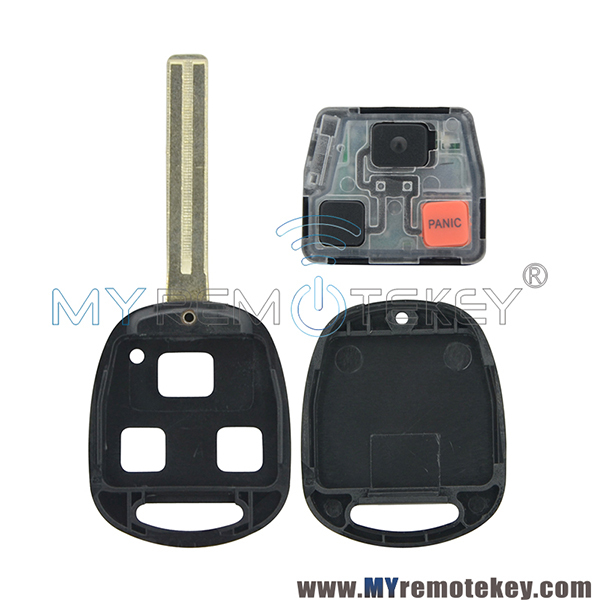 Remote key for Lexus TOY48 long 3 button 315mhz