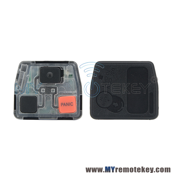 Remote key for Lexus 3 button TOY48 short 315mhz