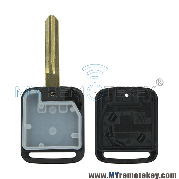 Remote car key shell case for Nissan 2 button