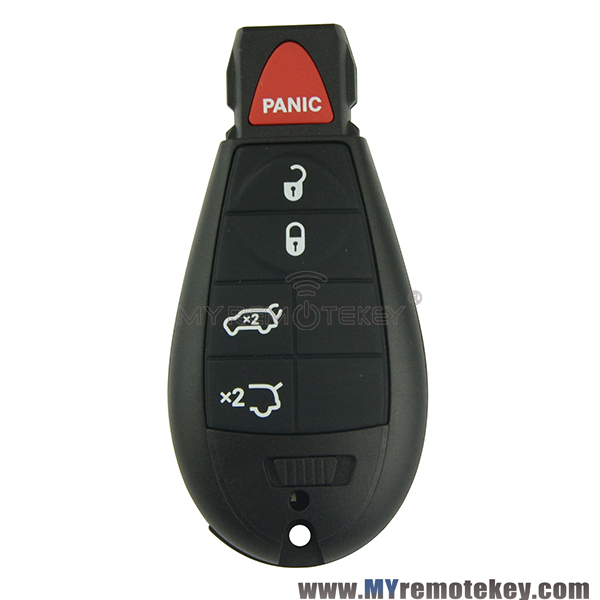 #6 IYZ-C01C New type Fobik remote key fob 4 button with panic for 2008-2012 Chrysler Dodge Jeep Grand Cherokee  ID46 (PCF7941) 434MHZ