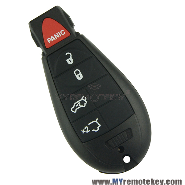 #6 IYZ-C01C New type Fobik remote key fob 4 button with panic for 2008-2012 Chrysler Dodge Jeep Grand Cherokee  ID46 (PCF7941) 434MHZ