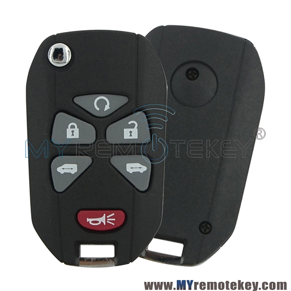 Refit flip key shell 6 button for Chevrolet GMC Cadillac