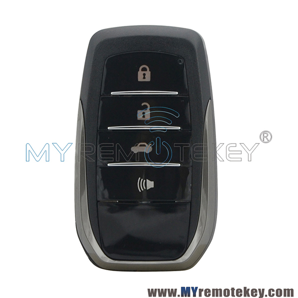 Smart car key case shell for Toyota 4 button