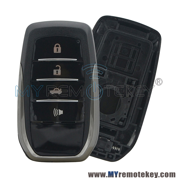 Smart car key case shell for Toyota 4 button