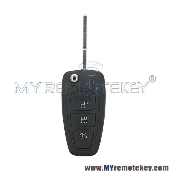 2036872 car remote flip key 3 button 434mhz FSK 4D63 chip for Ford Mondeo Focus C-Max S-Max 2011 2012 2013 2014 AM5T15K601AD