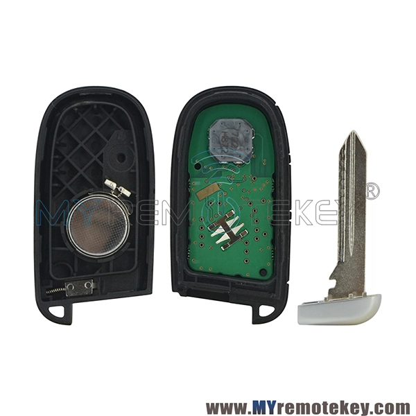 M3N-40821302 Smart key 2 button 434Mhz ID46-Hitag 2-PCF7953 for Jeep 68066351AE M3N40821302