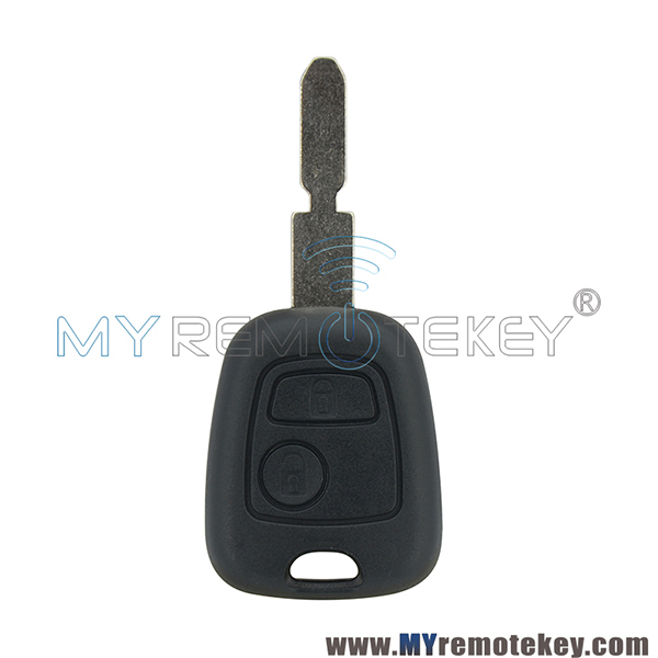 Remote key shell for citroen peugeot 2 button NE78