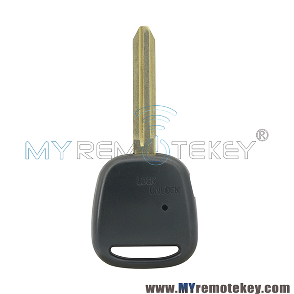 Remote key shell for Toyota Carina Previa TOY43 1 button on side