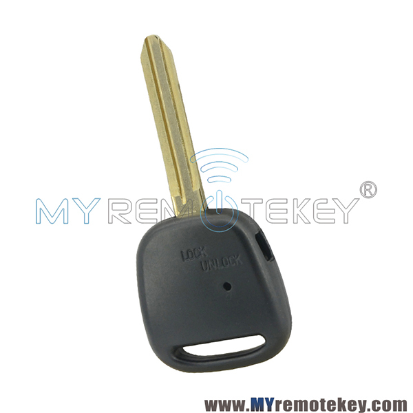 Remote key shell for Toyota Carina Previa TOY43 1 button on side