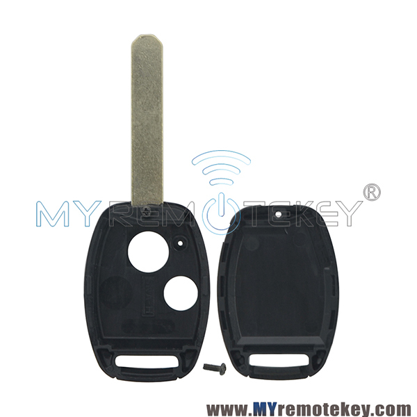 (No chip room)Remote key shell 2 button for Honda CRV Civic Accord