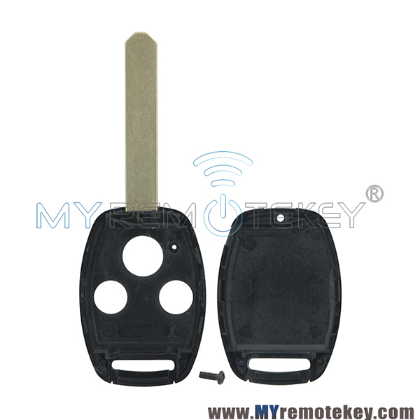 (No chip room)Remote key shell 3 button for Honda CRV Civic Accord