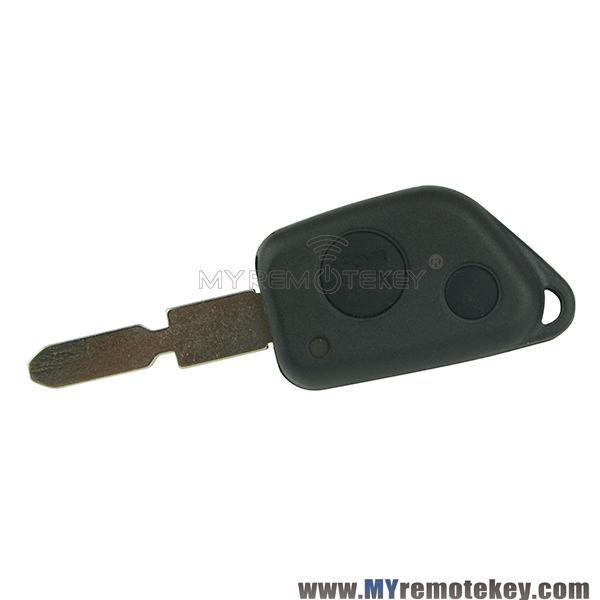 Remote key shell case 2 button for NE78 for peugeot 205 405