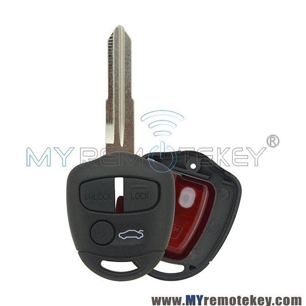 Remote key MIT8 3 button 434Mhz for Mitsubishi Triton Lancer Evo