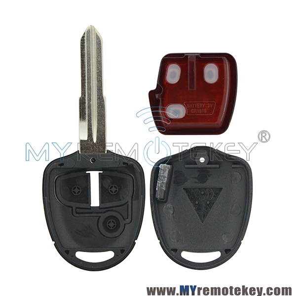 Remote key MIT8 3 button 434Mhz for Mitsubishi Triton Lancer Evo