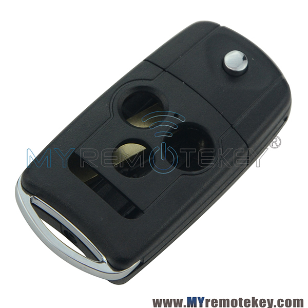 Flip key shell 3 button for Acura TSX 2009-2011