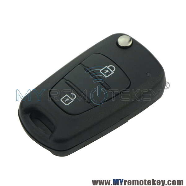 Flip key shell case 2 button for Hyundai New Elantra