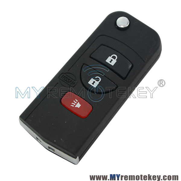 KBRASTU15 Refit flip key 3 button 315Mhz remote key for Nissan ALTIMA MAXIMA Sentra