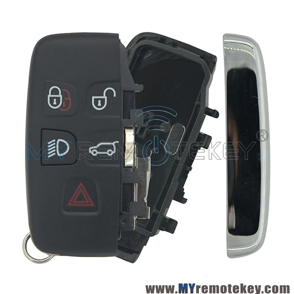 Smart key shell 5 button for Land rover Range Rover 2014