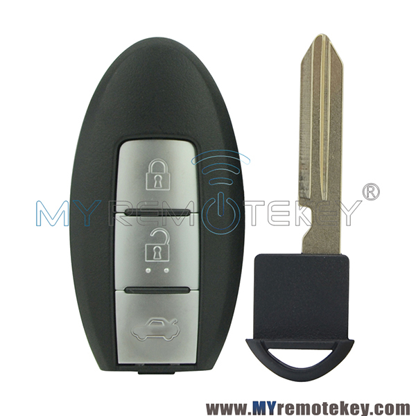 Smart key shell 3 button for Infiniti EX35 FX35 FX50 2009 - 2012