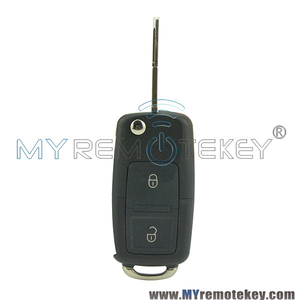 Flip key blade 2 button 433Mhz NE72 for Peugeot Citroen