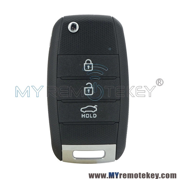 Flip key shell case 3 button KHY37 HYN14R for Kia Soul Sportage