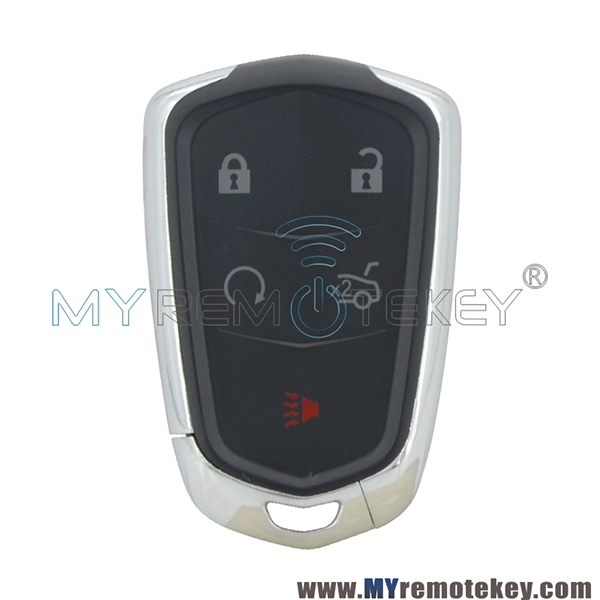 Smart key case for Cadillac CTS SRX ATS 4 button with panic HYQ2AB