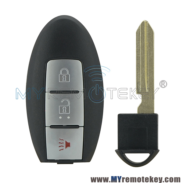 Smart Key 3 Button 315mhz ID46 PCF7952 for Infiniti G25 G35 G37 EX35 Q60 Q40 2008 - 2012 keyless go model KR55WK48903