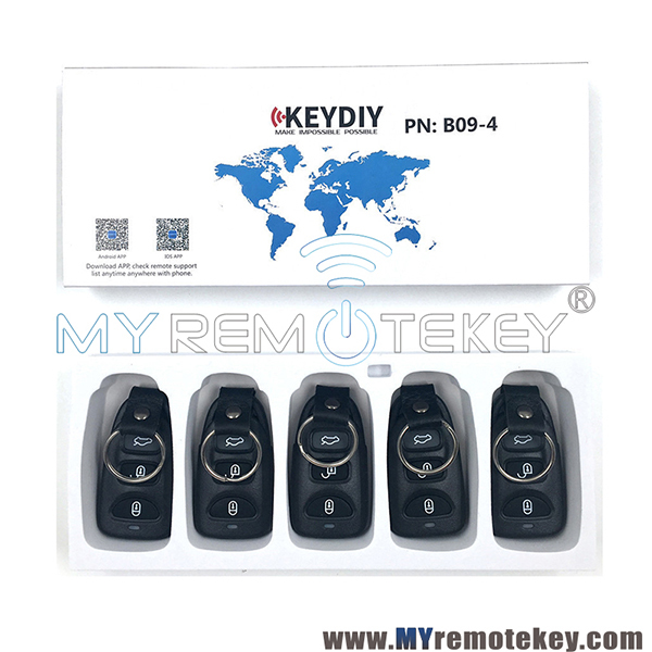 B09-4 Series KEYDIY Multi-functional Remote Control