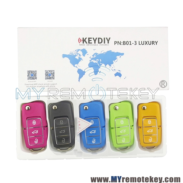 B01-3 Luxury pink Series KEYDIY Multi-functional Remote Control