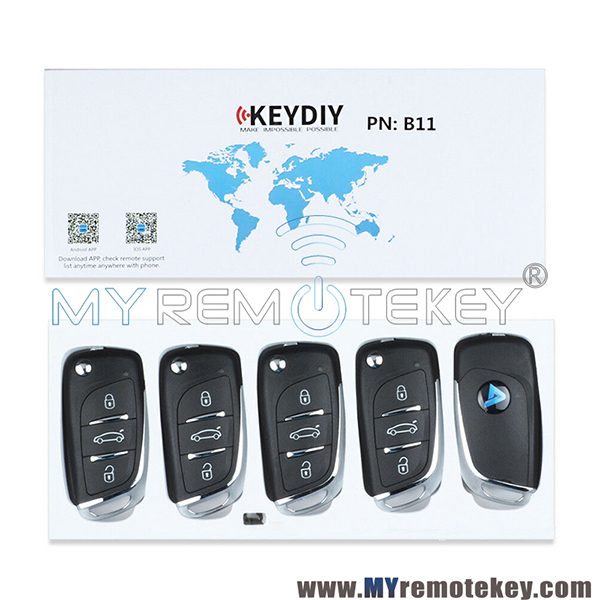 B27-3 Universal Keydiy Flip Remote At Best Price In New Delhi By KMD Keys World Tech Private - Foto 2