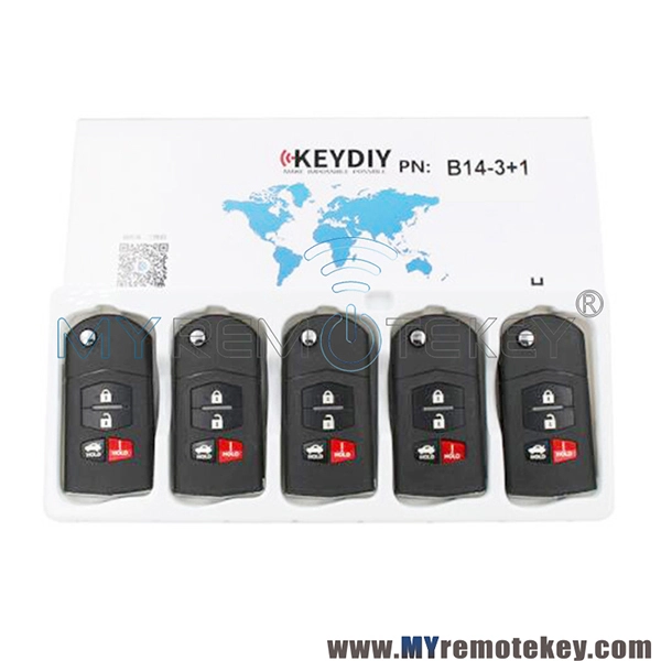 B14-3+1 Series KEYDIY Multi-functional Remote Control