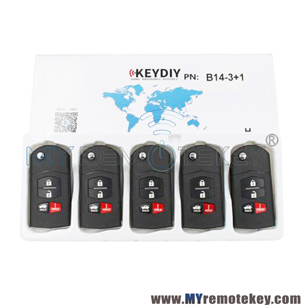 B14-3+1 Series KEYDIY Multi-functional Remote Control