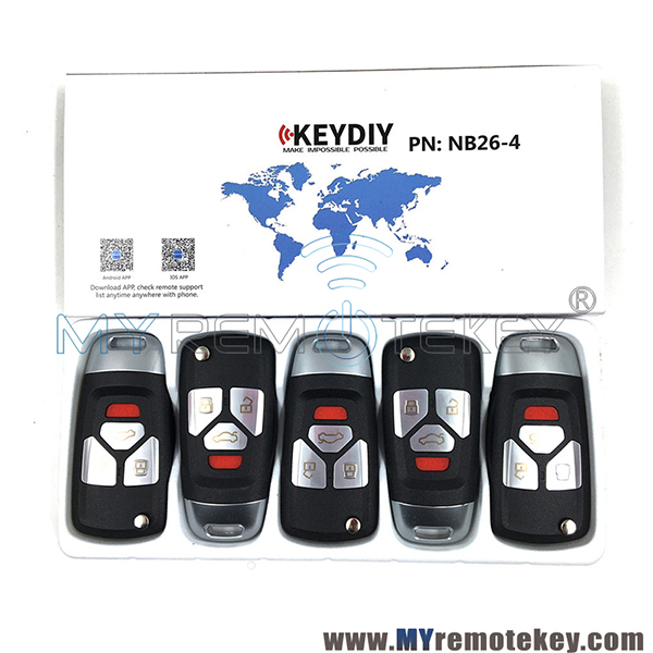 NB26-4 Series KEYDIY Multi-functional Remote Control