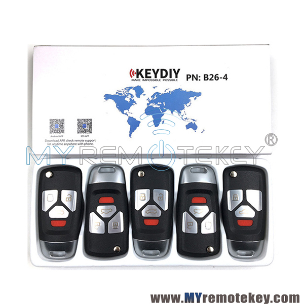 B26-4 Series KEYDIY Multi-functional Remote Control