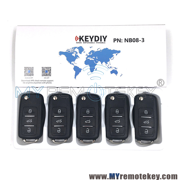 NB08-3 Series KEYDIY Multi-functional Remote Control