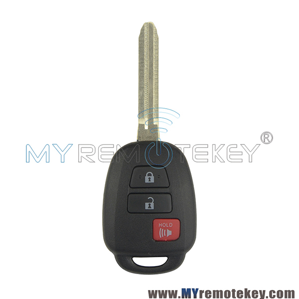 GQ4-52T remote key 3 button 314.4Mhz 434mhz G chip/ Aftermarket H chip/ No chip for Toyota RAV4 Highlander LE 2013 2014 2015 2016 2017