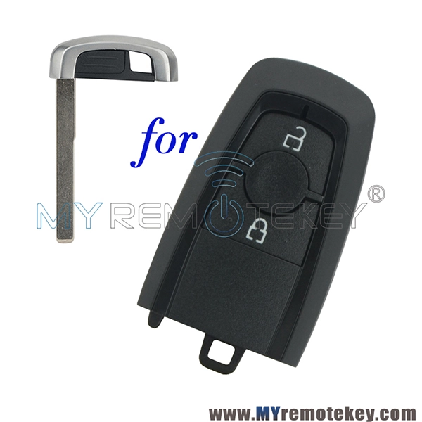 HC3T-15K601-DB Smart key shell case 2 button for 2018 Ford EcoSport