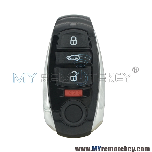 Smart key 4 button 315Mhz 434MHZ 868MHZ  for Volkswagen Touareg 2012 2013 2014 2015 2016 IYZVWTOUA