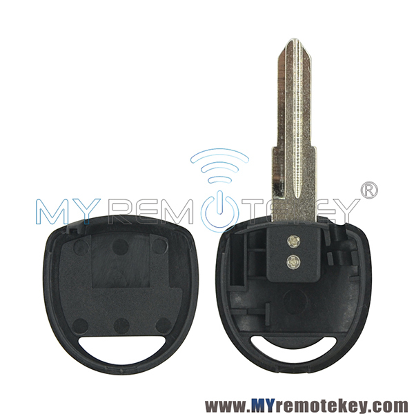 Transponder key blank HU46 for Opel