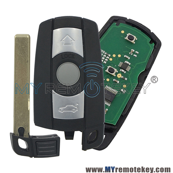 Smart remote key 3 button KR55WK49127 KR55WK49123  ID46 PCF7953 for E39 E60 E61 E46 E38 E53 BMW 328i 335i 528i 535i 550i 2008 2009 2010 2011