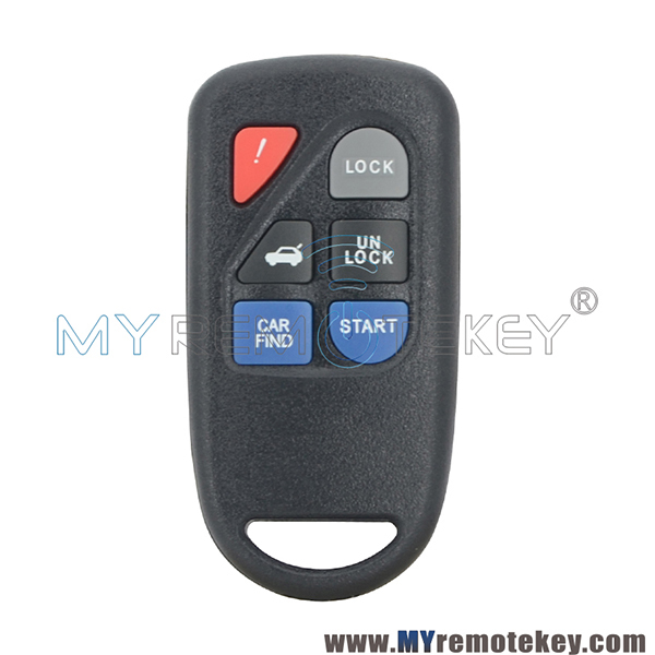 Remote fob keyless entry 6 button for Mazda Tribute GOH-PCGEN2