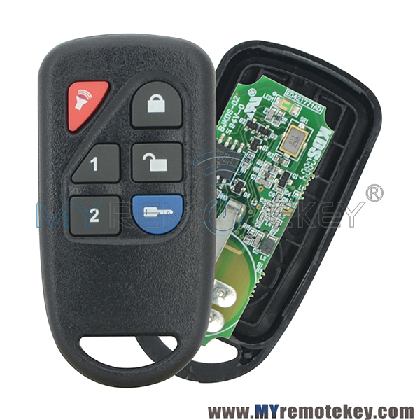 Remote Fob for Ford 200 Series 8L3D-15K601-AA 433.9Mhz 6 Buttons