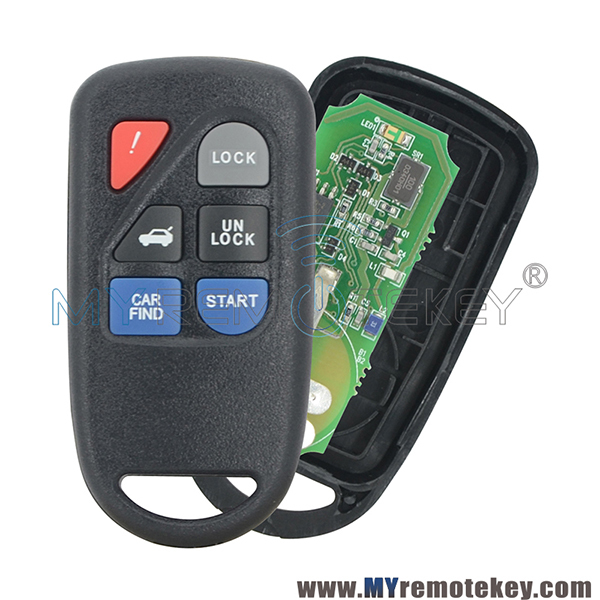 Remote fob keyless entry 6 button for Mazda Tribute GOH-PCGEN2