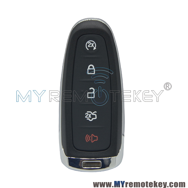 Custodia In TPU Trasparente Per Portachiavi Ford (Edge, Explorer, Focus, F-150, Lincoln MKS) - 4/5 Pulsanti