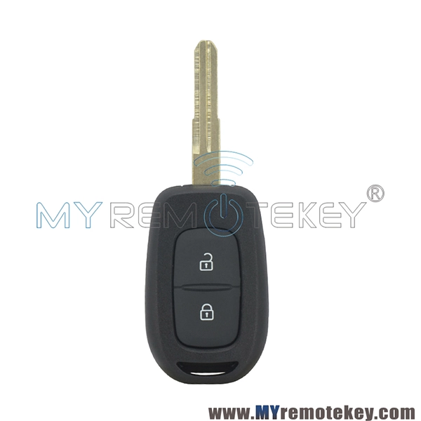 Remote Key 2 Button 433Mhz FSK Hitag AES-4A Chip For 2016 2017 Renault Duster Sandero Kwid