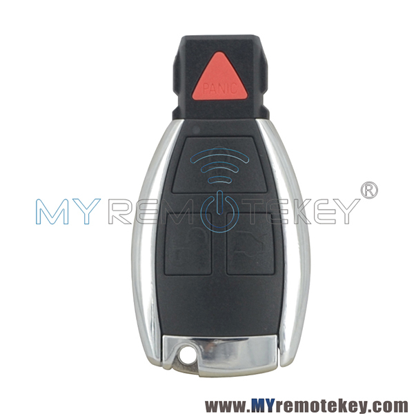 New Refit smart key shell case 3 button with panic for for Mercedes Benz C320 C350 CL500 CLK500 E320 E350 G500 ML500 S350 SLK350 2000-2006