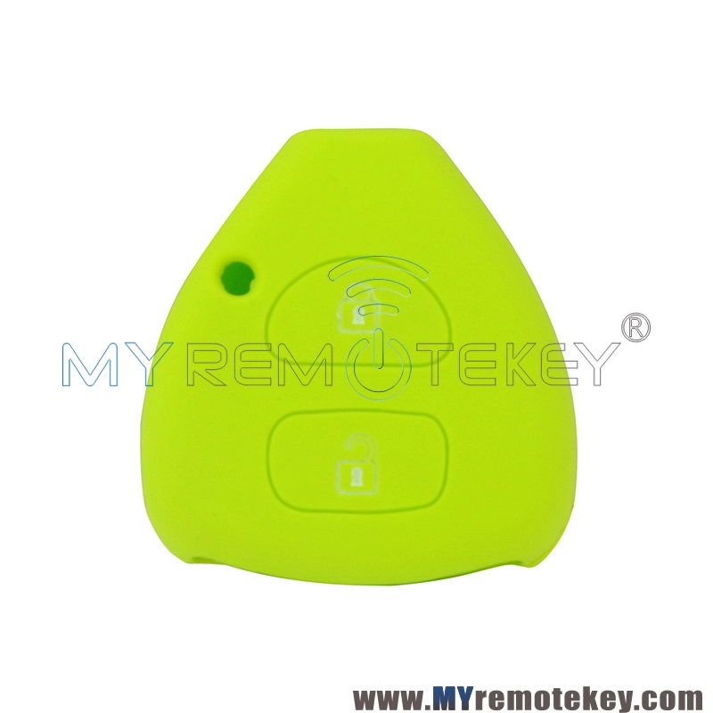 Silicone key Case shell 2 button for Toyota Camry remote key