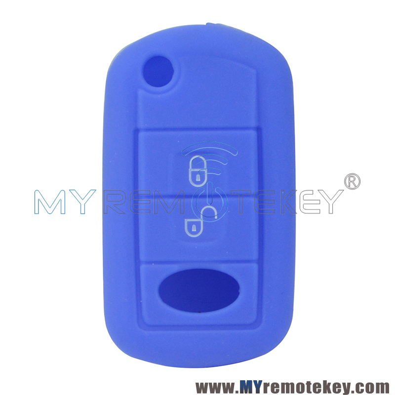 Silicone key Case shell 3 button for Land rover LR3 LR4 remote key