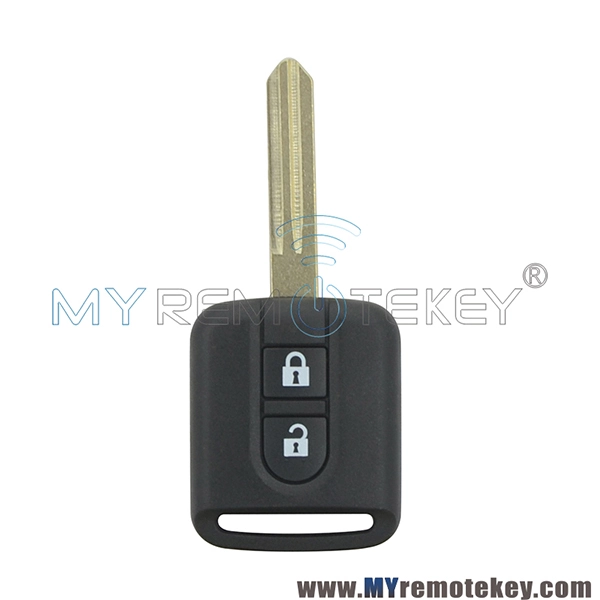 5WK4876/818 Remote Car key 2 Button 433Mhz ID46/PCF7946 Chip For Nissan Elgrand X-TRAIL Qashqai Navara Micra Note NV200